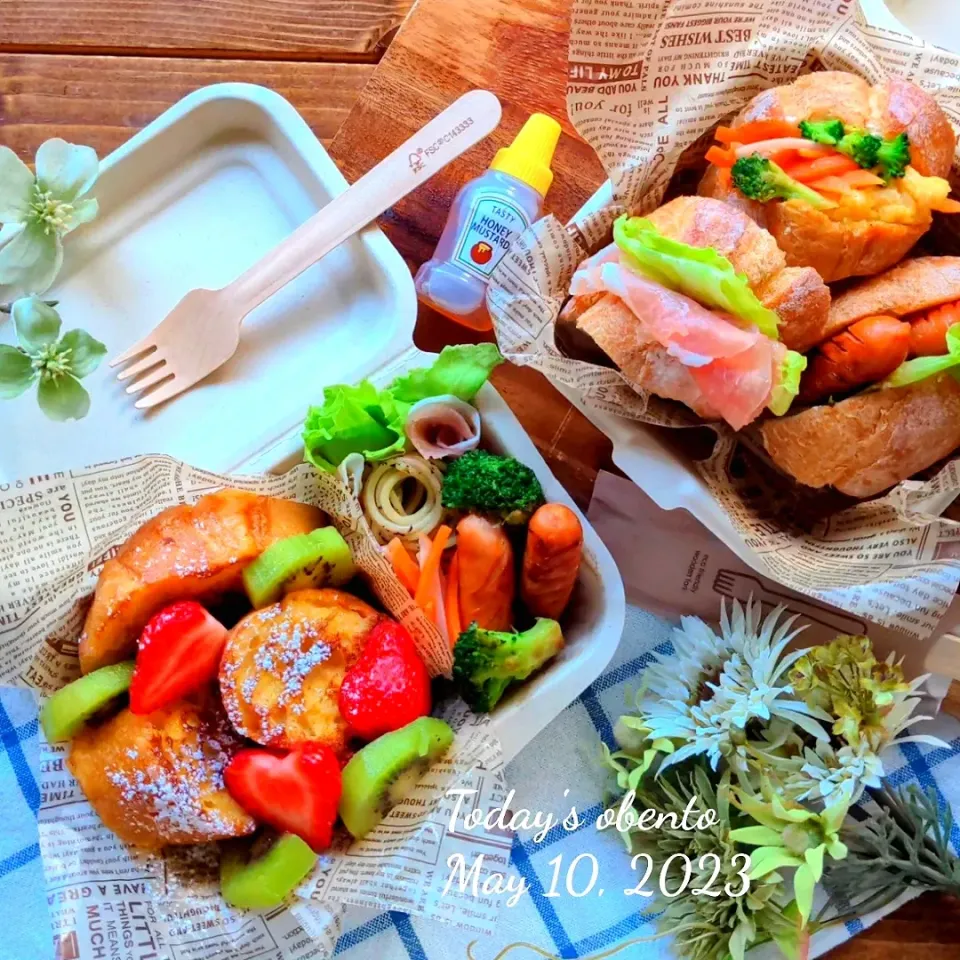 長女のお弁当✨
フレンチトースト💕|さらママさん