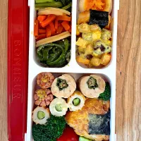 Snapdishの料理写真:今日のお弁当|shinodasakiさん