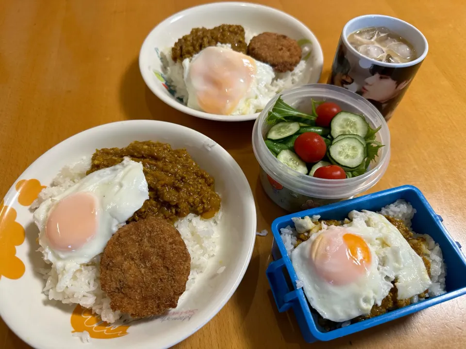 Snapdishの料理写真:2023.5.1.💜朝ごはんとお弁当|kimikimiさん