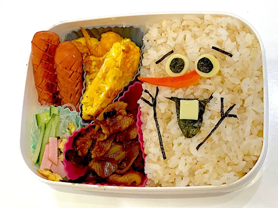 Snapdishの料理写真:オラフ弁当❄️|Sさん