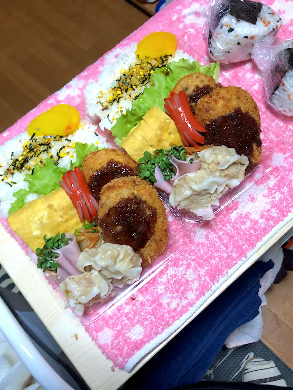 コロッケ弁当|魅耜さん