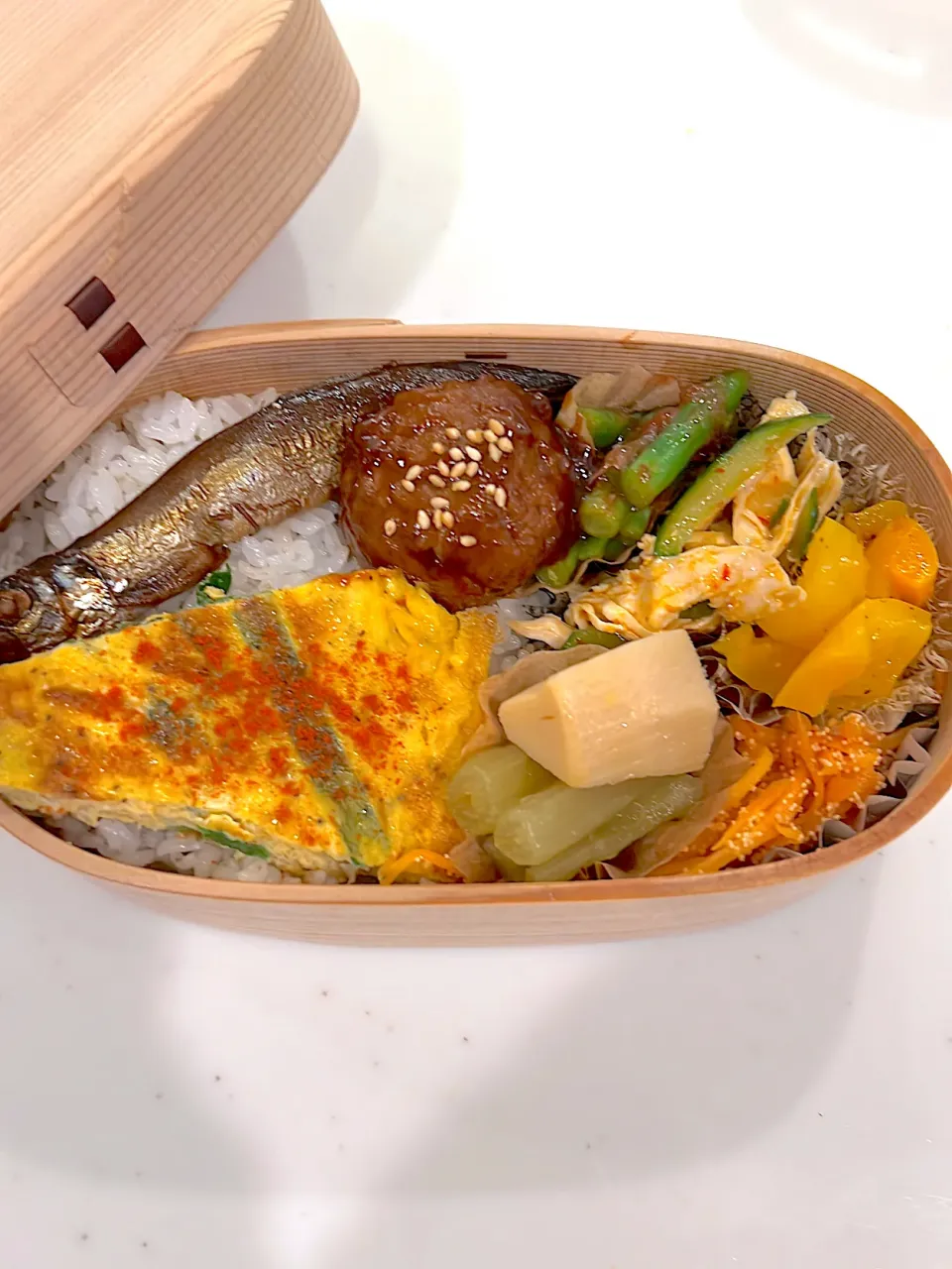 今日のお弁当　472kcal  P 26g F 12g C 70g|kawausoさん