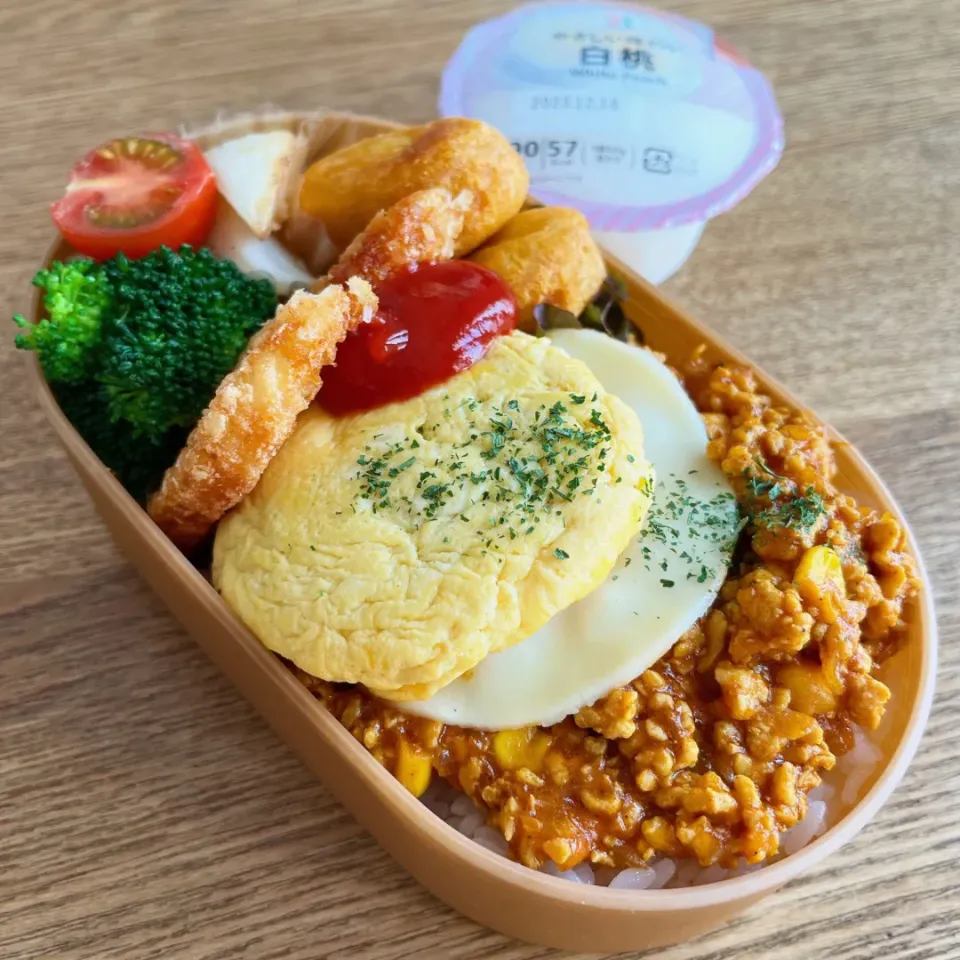 キーマカレー弁当🍛|Ringo🍎さん