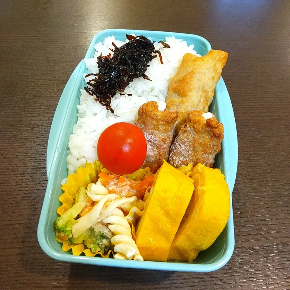 Snapdishの料理写真:肉巻きチーズ弁当🍱|Rieさん