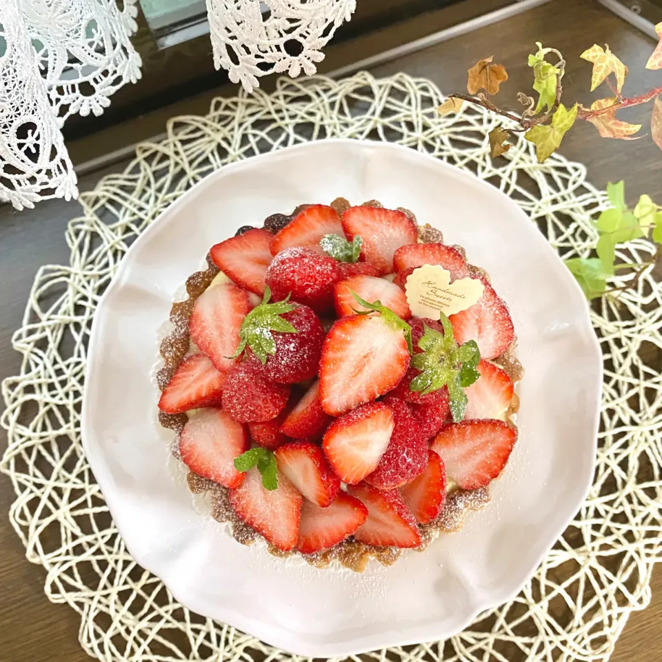 子どもの日　苺のタルト🍓♪ヽ(´▽｀)/|sakurakoさん