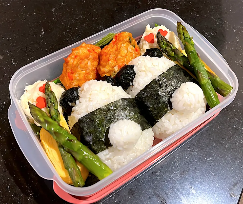 仲良しパンダのお弁当🍙|ちっちきさん