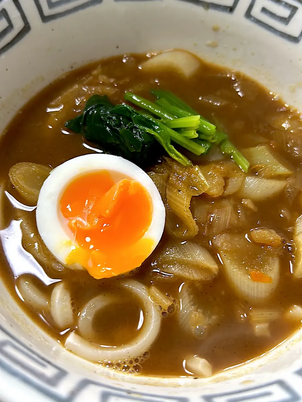 残り物のカレーで和風カレーうどん|yam＊さん