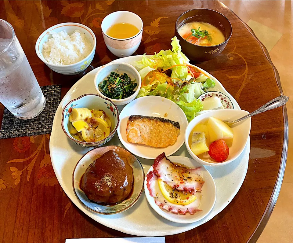 Snapdishの料理写真:今日のヘルシーランチ(和風)👍🏻✨|Hi-Niさん