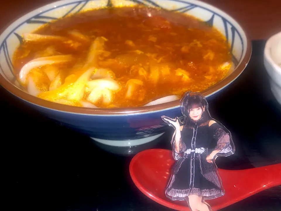 トマたまカレーうどん|まさしさん