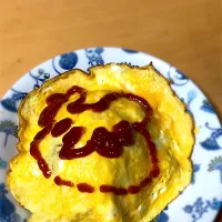 Snapdishの料理写真:娘オムライスうれしい|モガさん