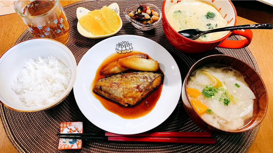 鯖のお煮付け定食|ゆうかさんさん