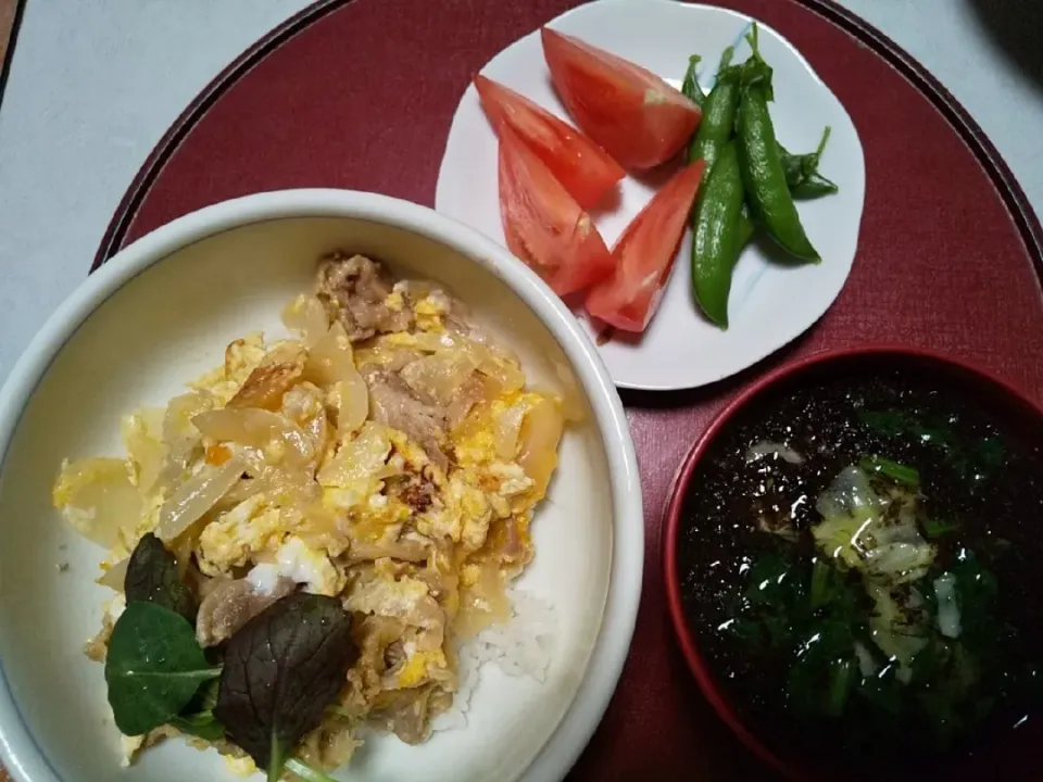 豚肉の玉子丼|由紀子さん