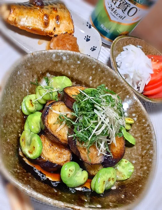 おかちさんの料理 おかちさんの料理 なす🍆の薬味がけ🍀*゜|びせんさん