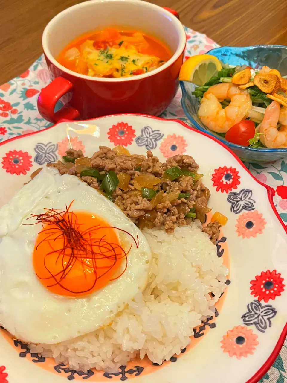 あいかごはん！ガパオライス！|あいか •᎑•さん