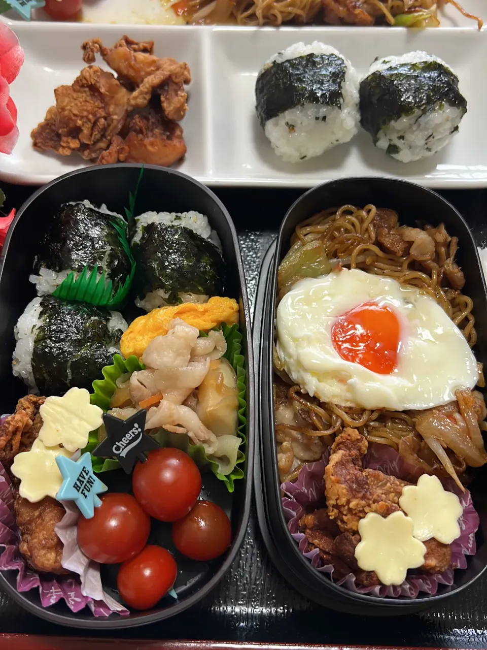 息子君のお弁当5月12日花🌼男子なのに、、、許してくれた笑|ひろこさん