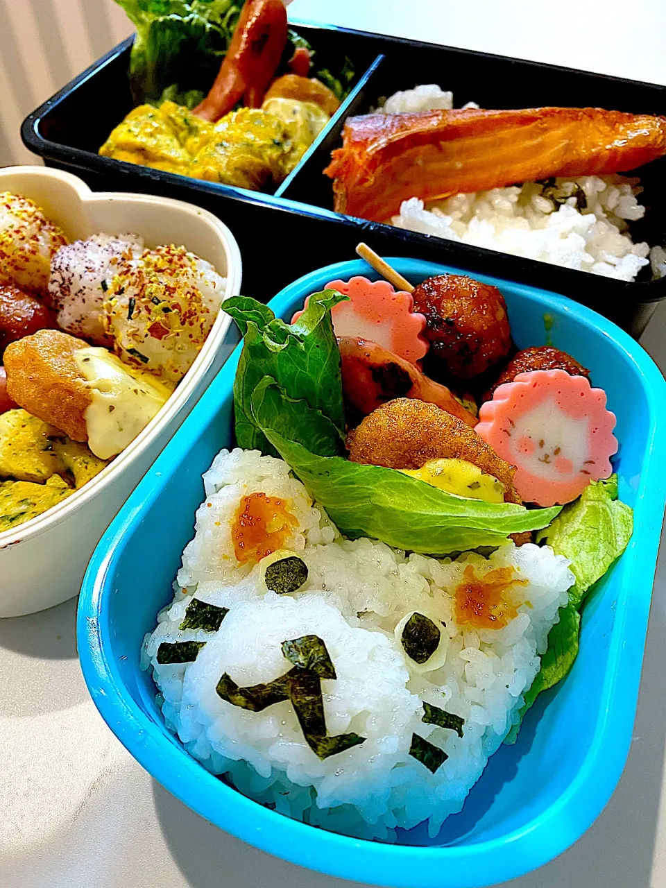 幼稚園弁当＆ママ弁、２歳弁|しばざきまりさん