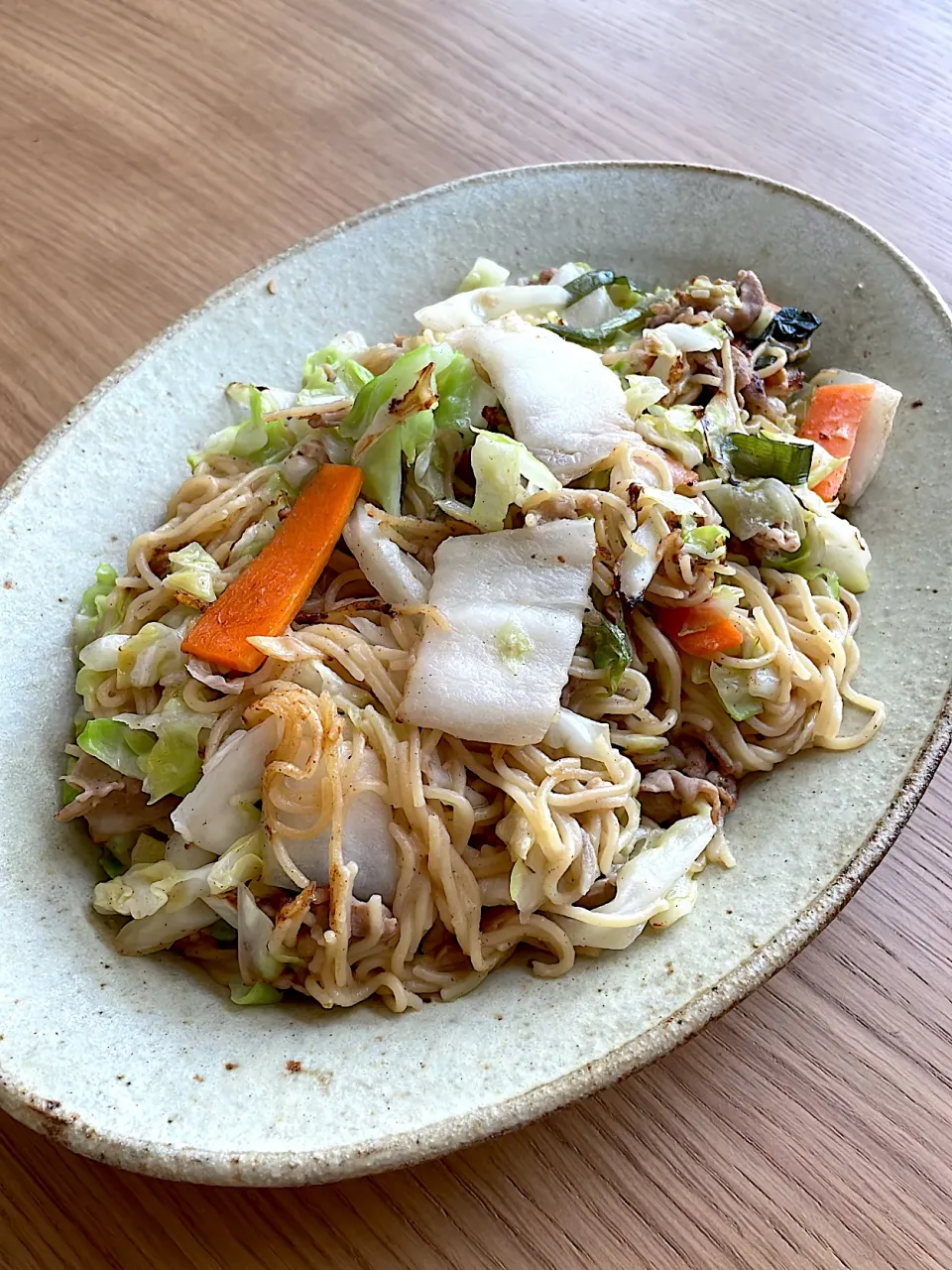 うま塩だれ白菜で塩焼きそば|べべべさん