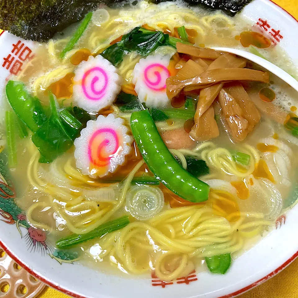 いつもの塩ラーメン|こじゅわいさん