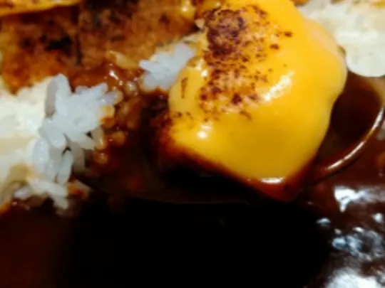 憶良のレシピ　チーズ乗せカツカレー|okuraさん