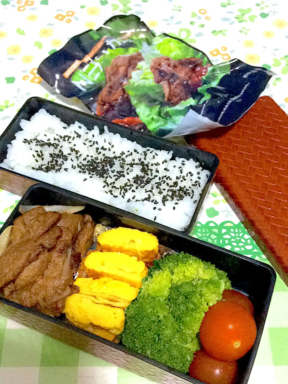 Snapdishの料理写真:【ネクストカルビ】のお弁当|ひよこさん