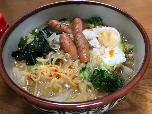 ラ王🍜、味噌味❗️(๑╹ω╹๑ )✨|サソリさん