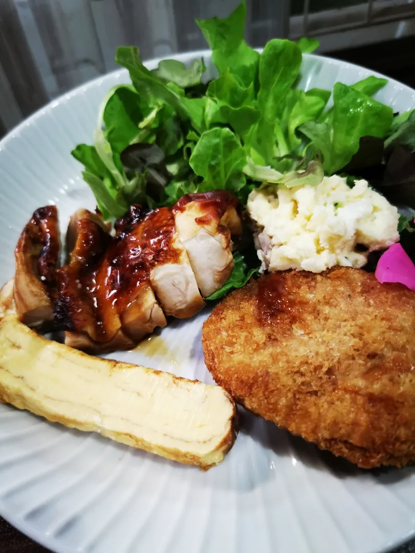 照り焼きランチ👌グ〜です☺️🙌😾|ペンギンさん