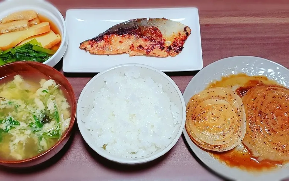 Snapdishの料理写真:鮭の西京焼き|もぐぱくさん