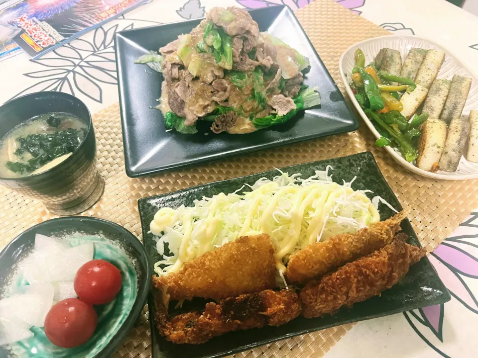 Snapdishの料理写真:今日の晩ごはん　230513|Qさん