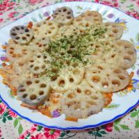 レンコンのチーズ焼き✨