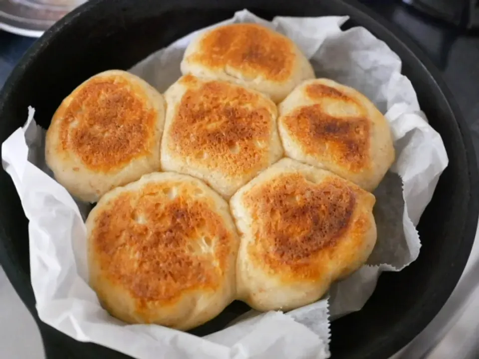 ちぎりパン焼けたよ✨🍀
全粒粉入りで風味アップ✨|深夜特急fさん