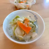 Snapdishの料理写真:うま塩ダレ白菜丼|shikimamaさん