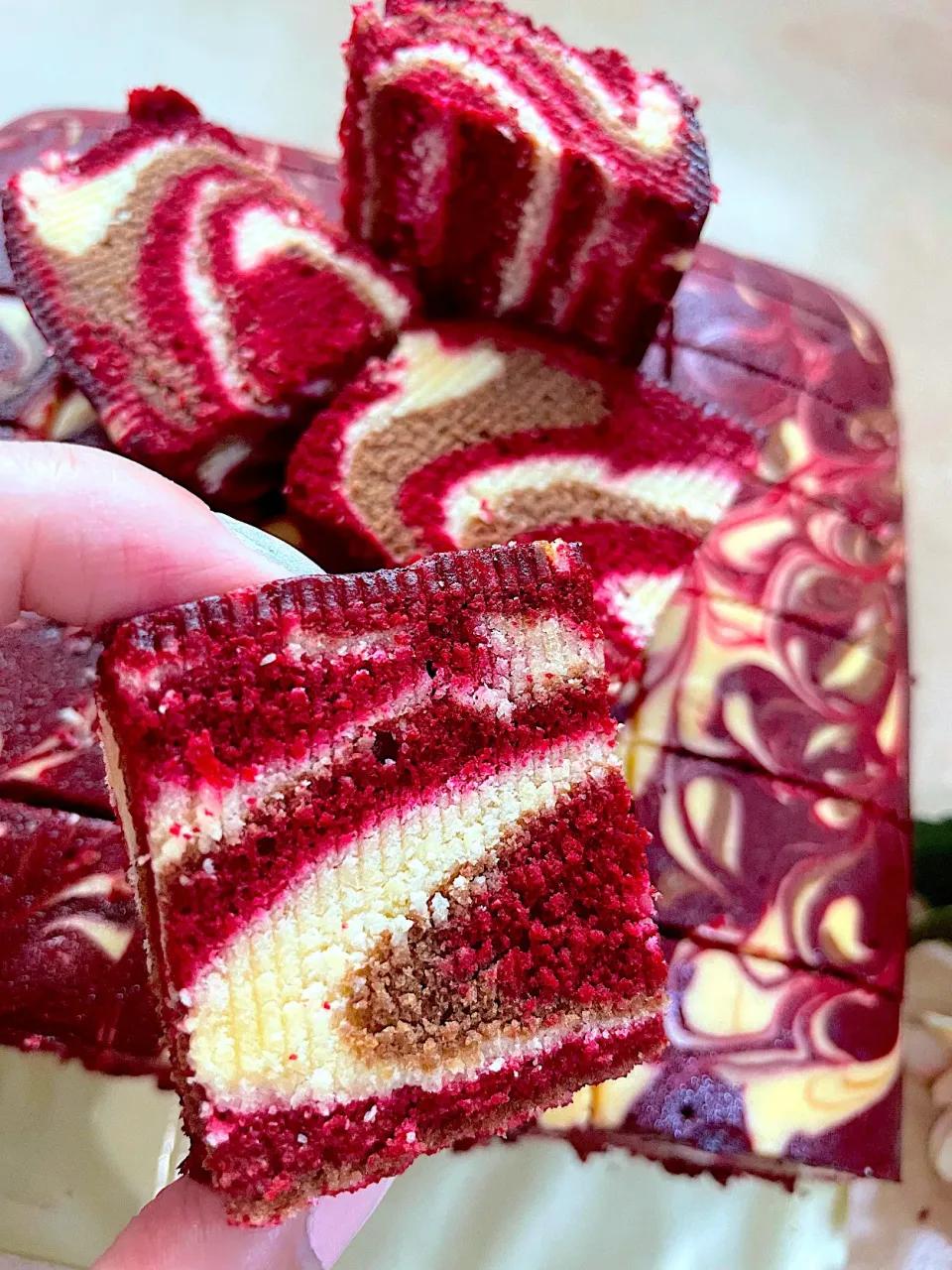 Premium Red Velvet Cheese Marble|Ann Mathewさん