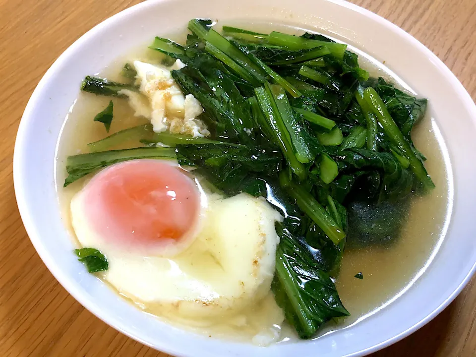 小松菜と卵の煮浸し🥬|さおりさん