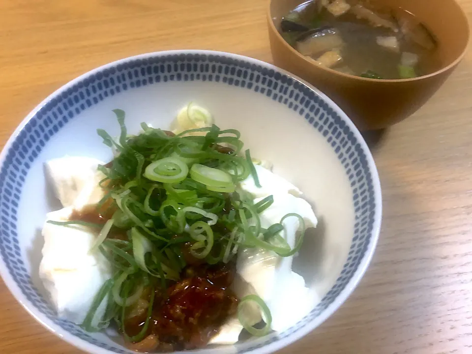 焼き鳥豆腐丼^_^|さおりさん