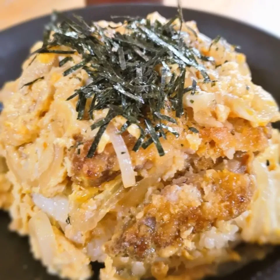 Snapdishの料理写真:ｶﾂ丼|みきやんさん