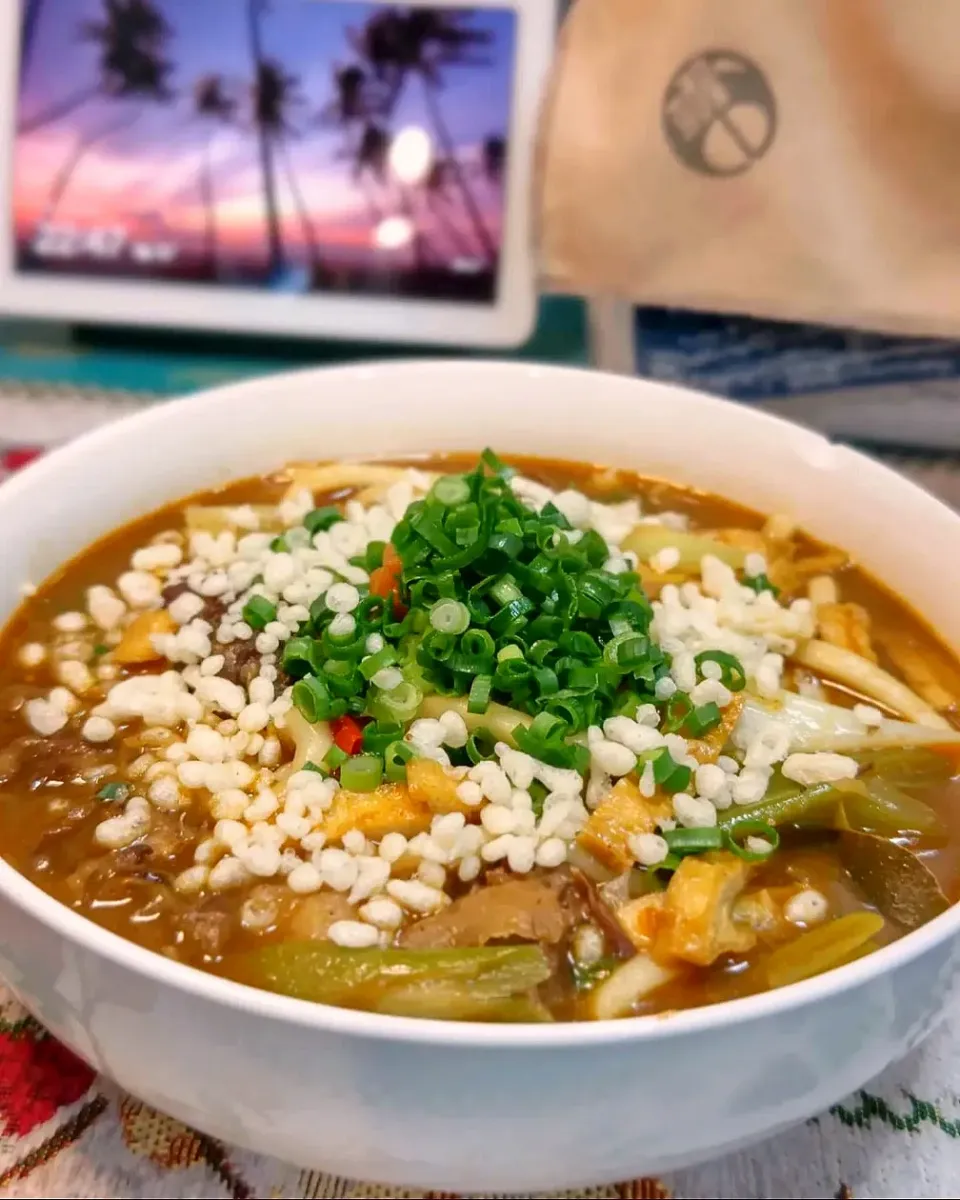 夕食はカレーうどん。|Katsuraさん