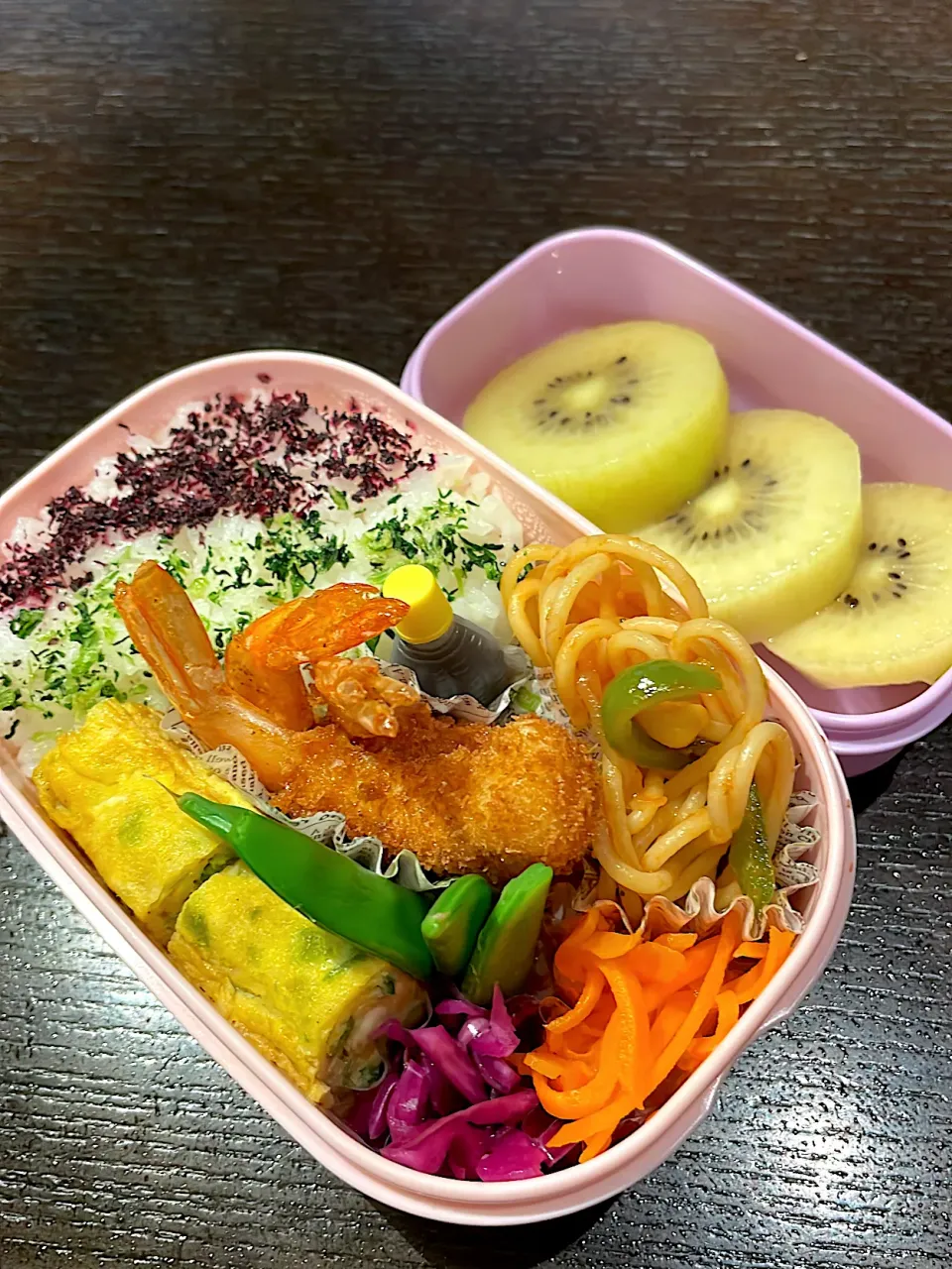 エビフライ🍤弁当|雑草シェリーさん