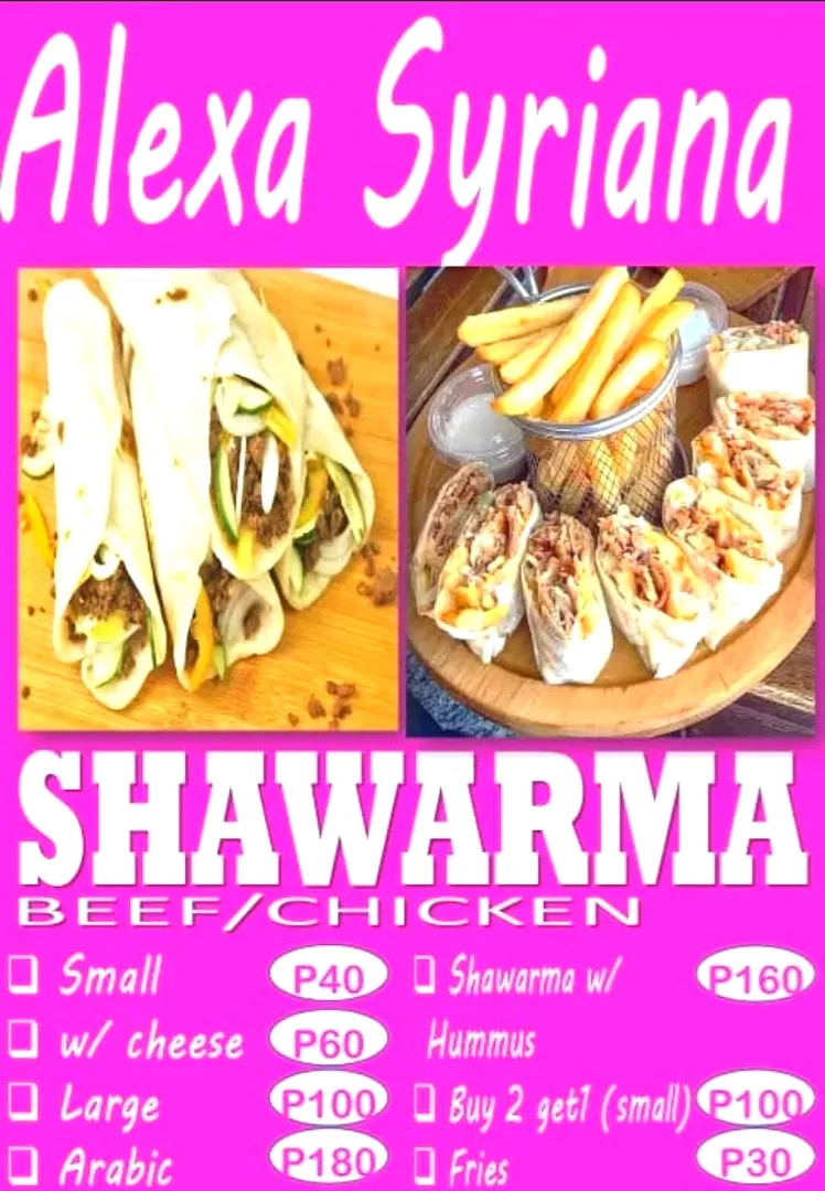 Shawarma Syrian authentic|Syriano Philippinesさん