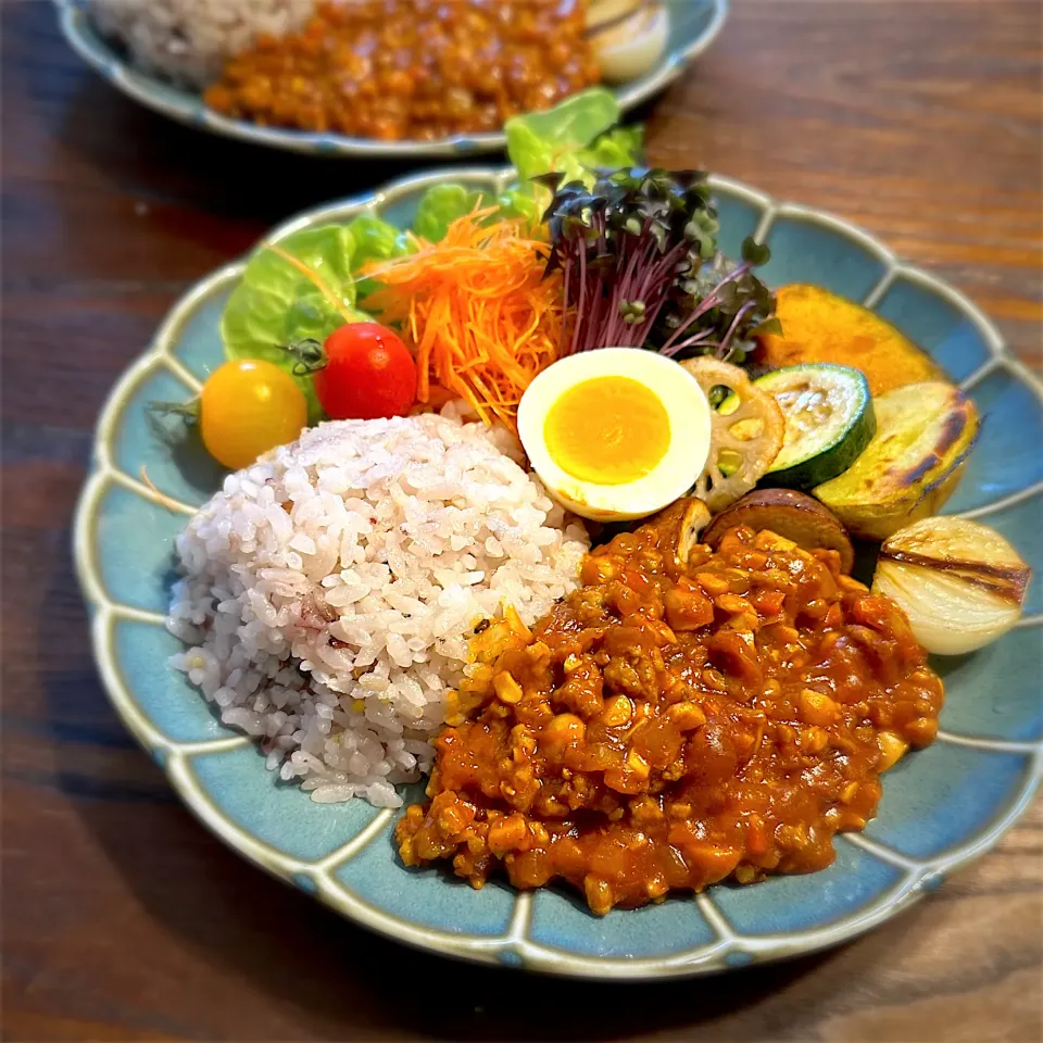 大豆と挽肉のカレー|Kiyoさん