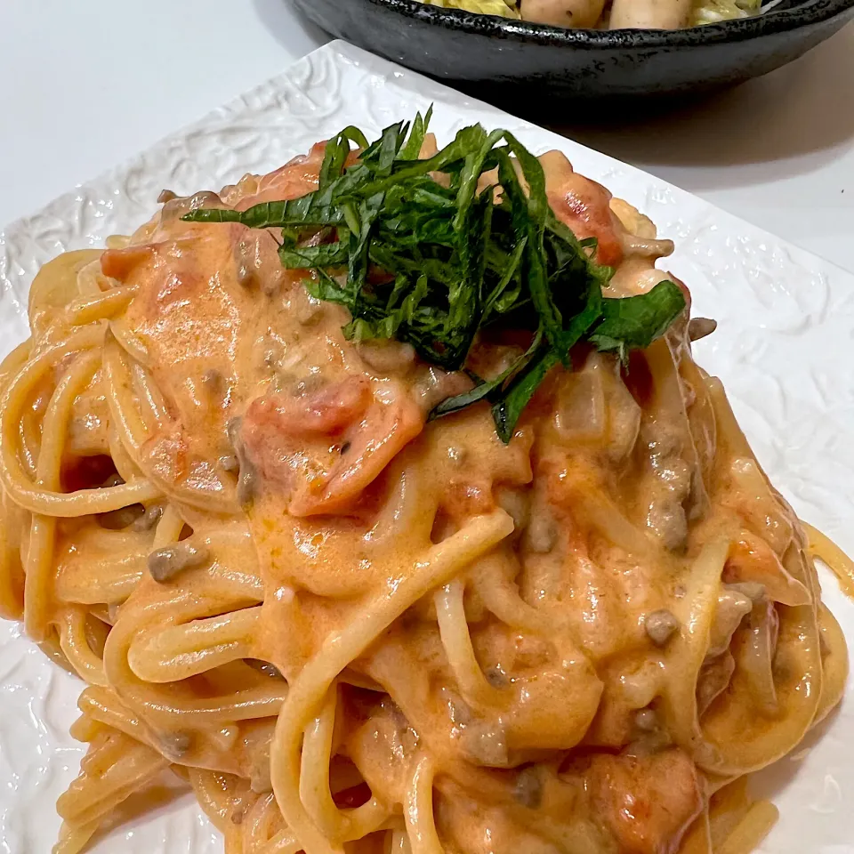 Snapdishの料理写真:パスタ🍝|rieさん