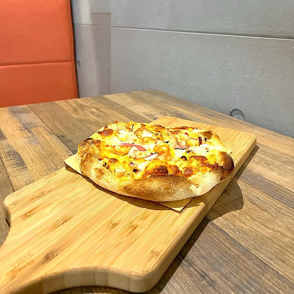 Seafood pizza|skyblueさん