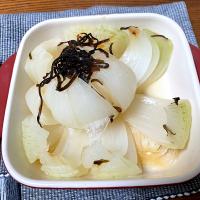新玉ねぎ昆布バター