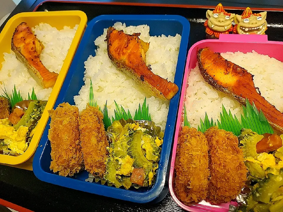 夫弁当､息子弁当､私も弁当|みどりさん
