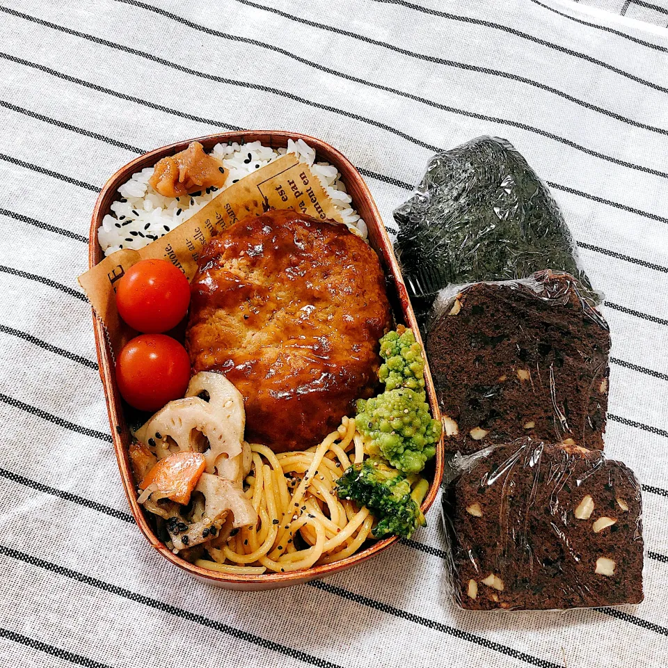 Snapdishの料理写真:三男男子高校生弁当|mickyさん