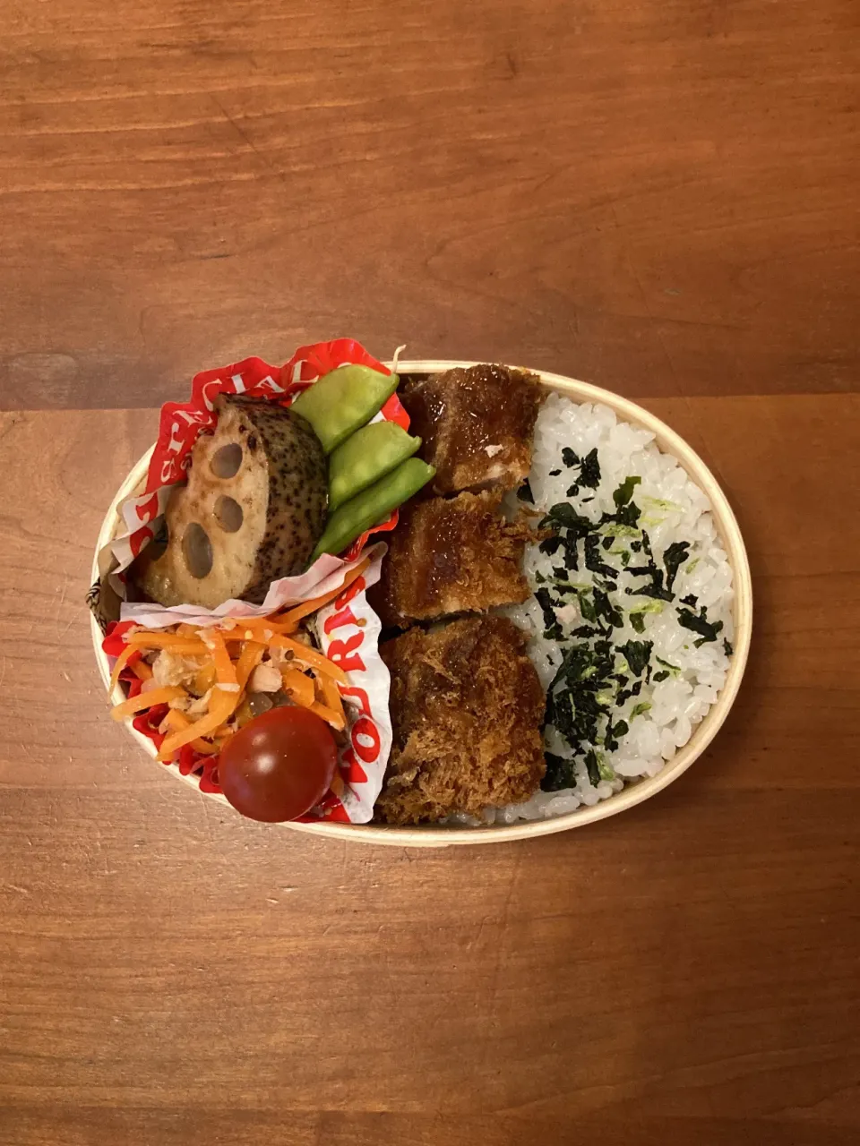 Snapdishの料理写真:ソースカツ弁当💪(2023/5/16)|ごんさん