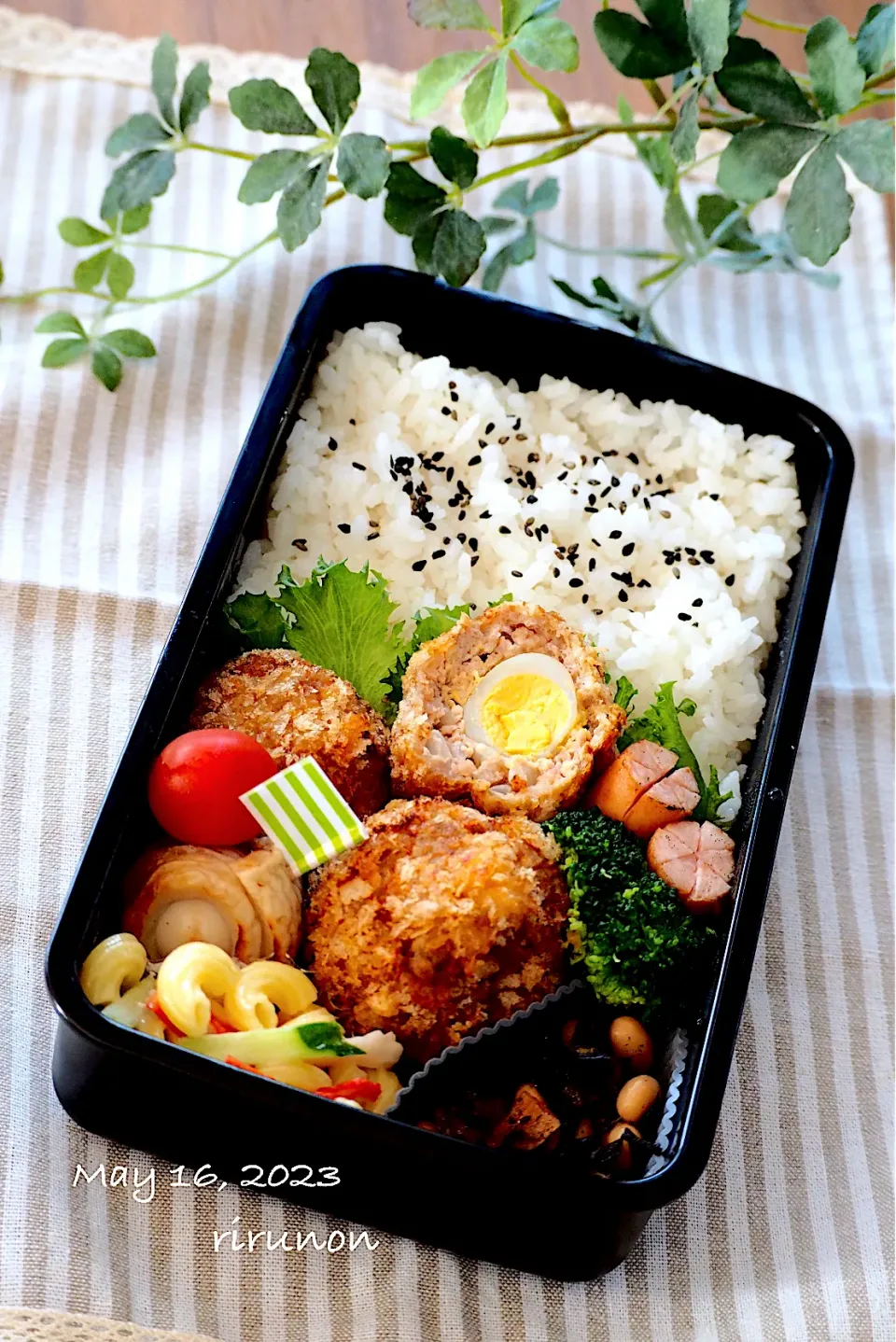 高1息子のお弁当🍱|りるのんさん