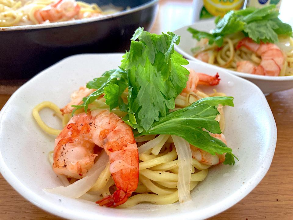 ＊エスニック海老塩焼きそば🦐＊