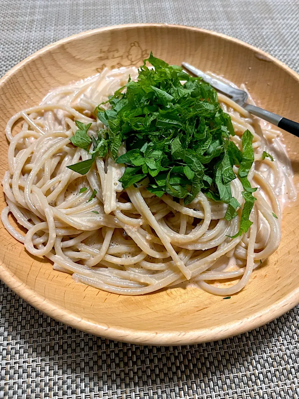 Snapdishの料理写真:今日の夜ごはん~たらこクリームパスタ~|ゆかｕさん