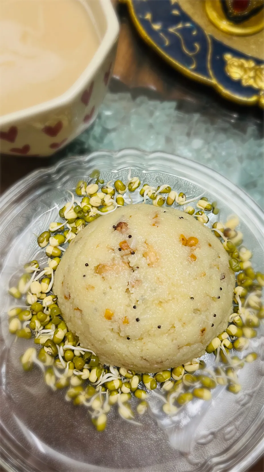 Upma with sprouts|Dhwaniさん