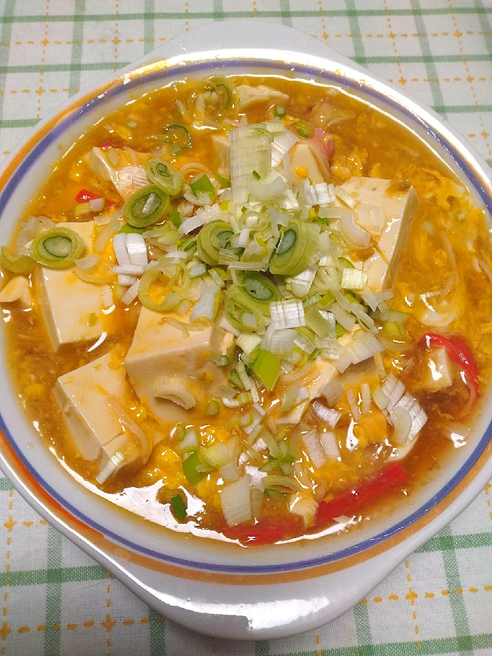 豆腐とカニかまのとろ煮|のばーきさん